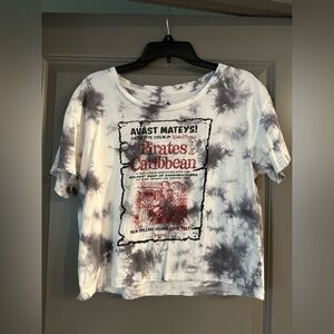 Disneyland Pirates of the Caribbean Women’s Tie-Dye Short Sleeve Tee